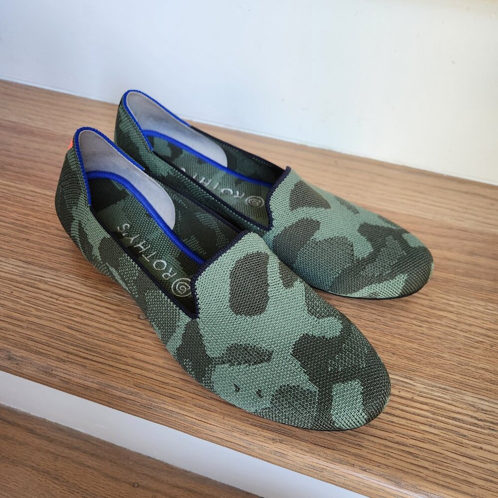 Rothy's Loafer Spruce Camo Women's 9.5